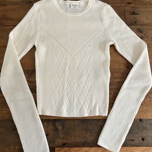 Cropped sweater